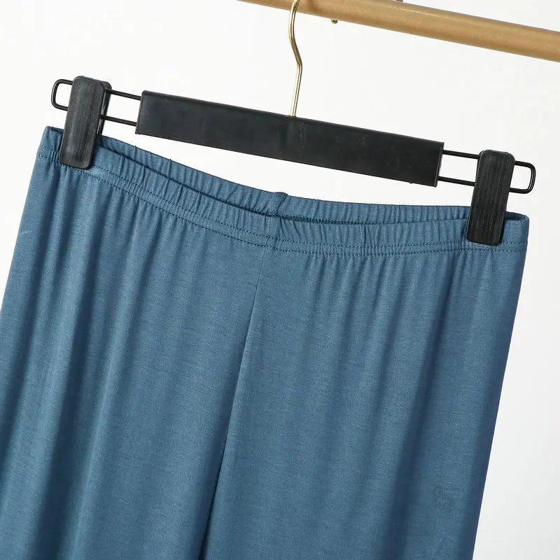 Pantalons de pyjama pour femmes - pantalons 3/4 décontractés pour l'été