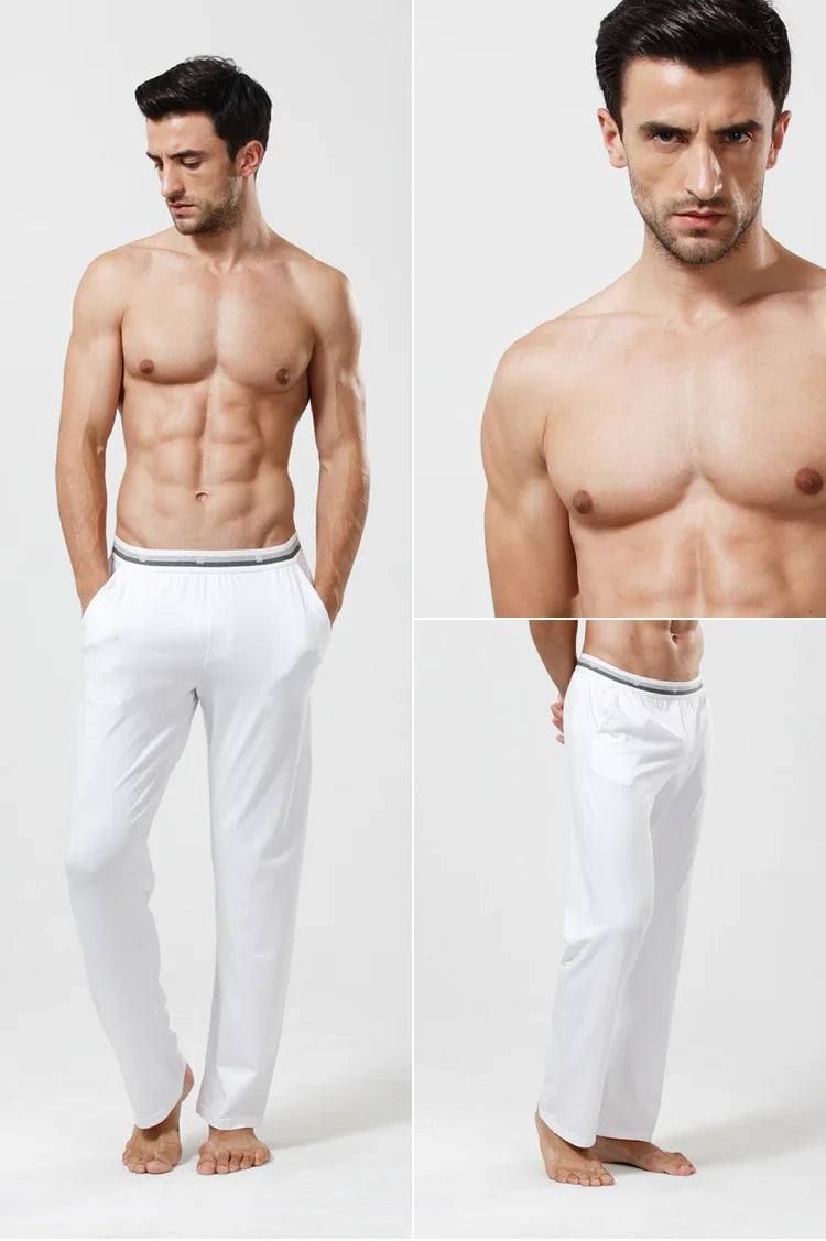 Pantalon de pyjama pour homme - coton/modal pour un confort maximum