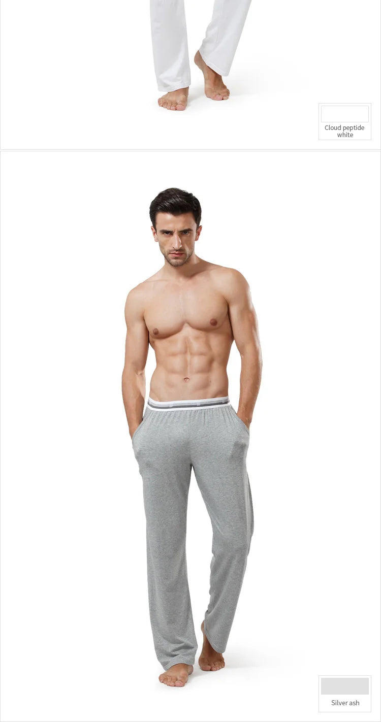 Pantalon de pyjama pour homme - coton/modal pour un confort maximum